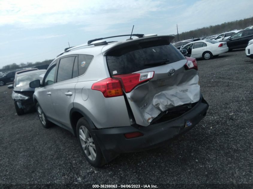 2014 TOYOTA RAV4 LIMITED - 2T3DFREV0EW145440