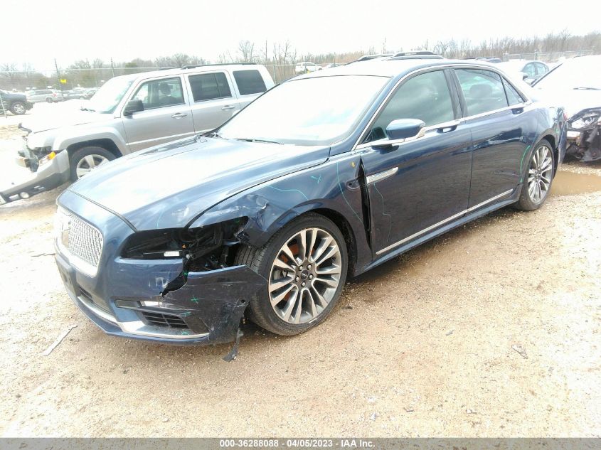 2017 LINCOLN CONTINENTAL RESERVE 1LN6L9NC6H5618703
