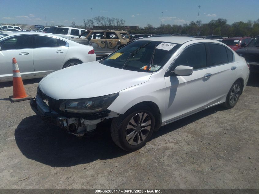 2015 HONDA ACCORD SEDAN LX - 1HGCR2F38FA055915