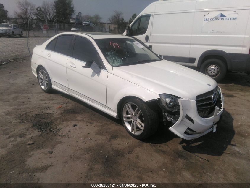2014 MERCEDES-BENZ C-CLASS C 300 - WDDGF8ABXEG190535
