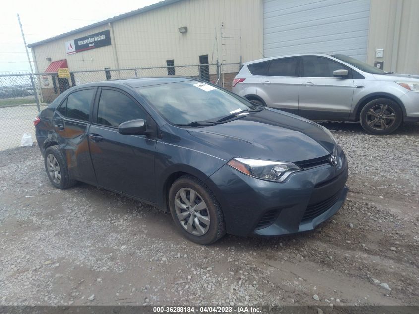 2014 TOYOTA COROLLA L/LE/S/S PLUS/LE PLUS - 2T1BURHE7EC222808