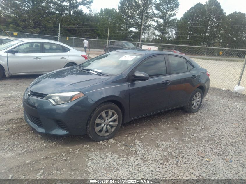 2014 TOYOTA COROLLA L/LE/S/S PLUS/LE PLUS - 2T1BURHE7EC222808