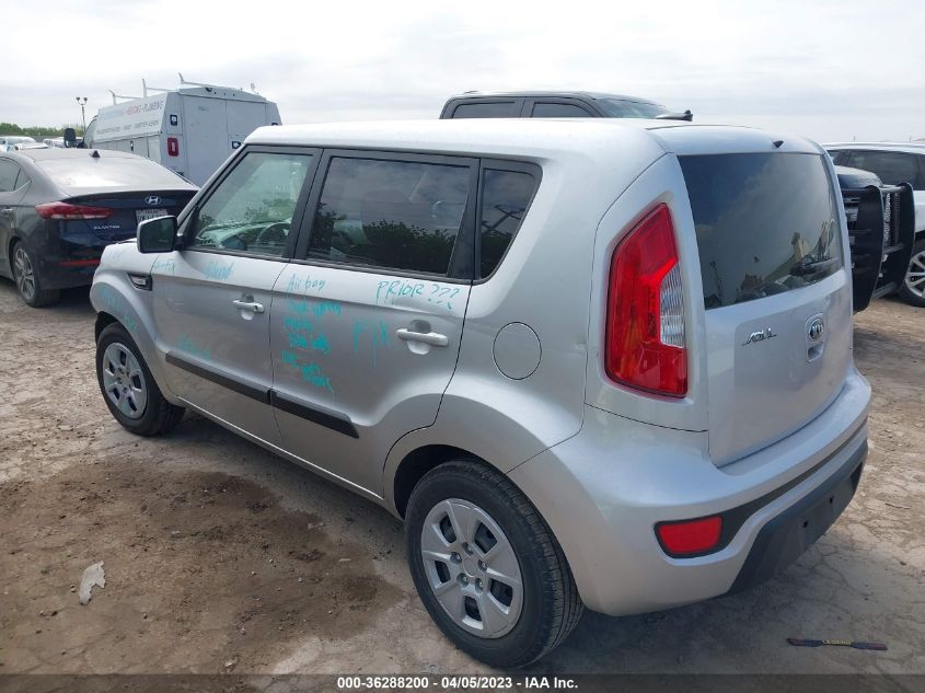 2013 KIA SOUL BASE - KNDJT2A56D7507807