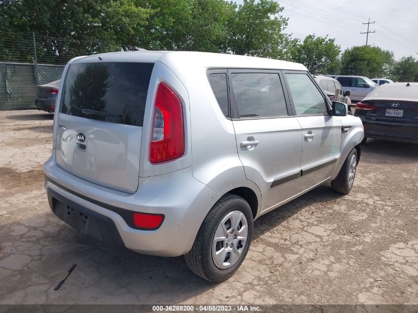 2013 KIA SOUL BASE - KNDJT2A56D7507807