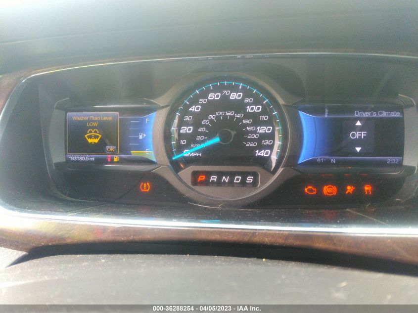 2013 FORD TAURUS LIMITED - 1FAHP2F80DG150040