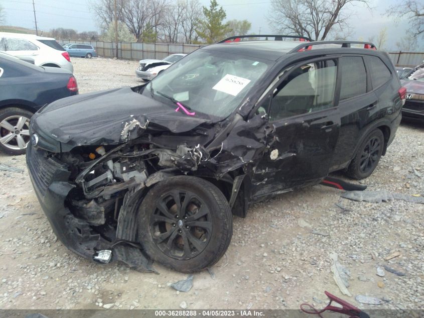 2019 SUBARU FORESTER SPORT - JF2SKAPC4KH531023