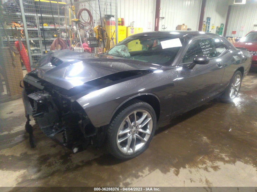 VIN 2C3CDZKG4NH160695 2022 DODGE CHALLENGER GT