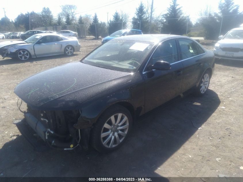 2013 AUDI A4 PREMIUM - WAUBFAFL9DN036550