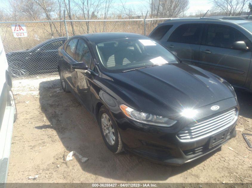 2016 FORD FUSION S - 3FA6P0G78GR338805