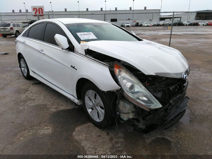2015 HYUNDAI SONATA HYBRID - KMHEC4A44FA134319