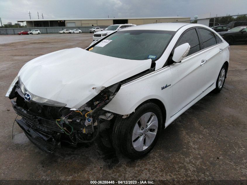 2015 HYUNDAI SONATA HYBRID - KMHEC4A44FA134319