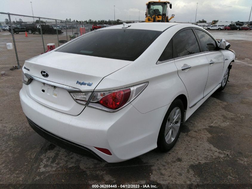 2015 HYUNDAI SONATA HYBRID - KMHEC4A44FA134319