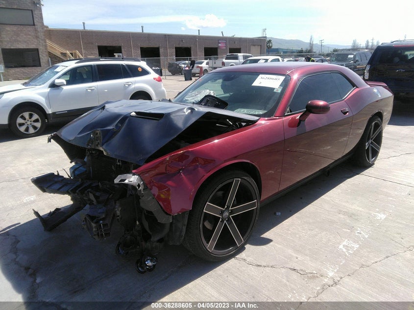 VIN 2C3CDZAG2KH571607 2019 DODGE CHALLENGER SXT
