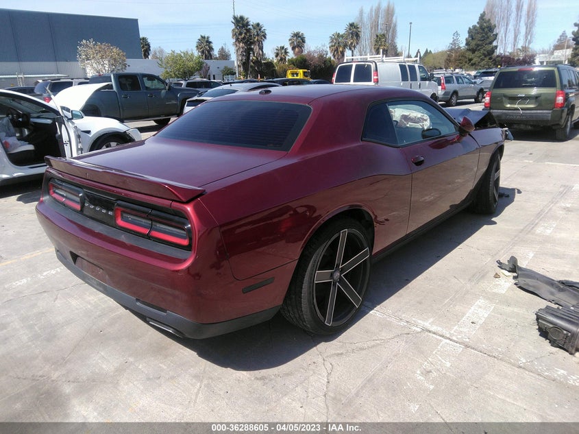 VIN 2C3CDZAG2KH571607 2019 DODGE CHALLENGER SXT