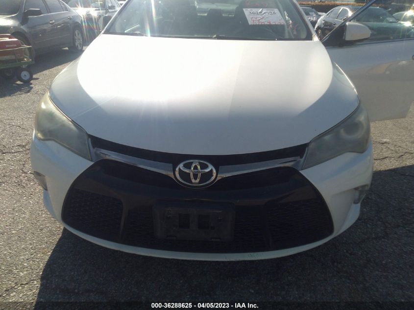2015 TOYOTA CAMRY XLE/SE/LE/XSE - 4T1BF1FK4FU495838