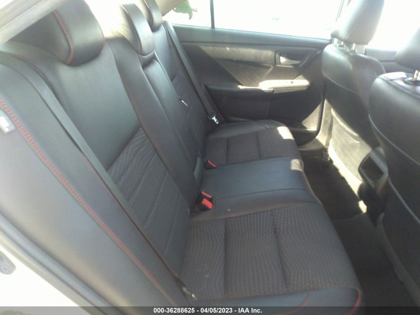 2015 TOYOTA CAMRY XLE/SE/LE/XSE - 4T1BF1FK4FU495838