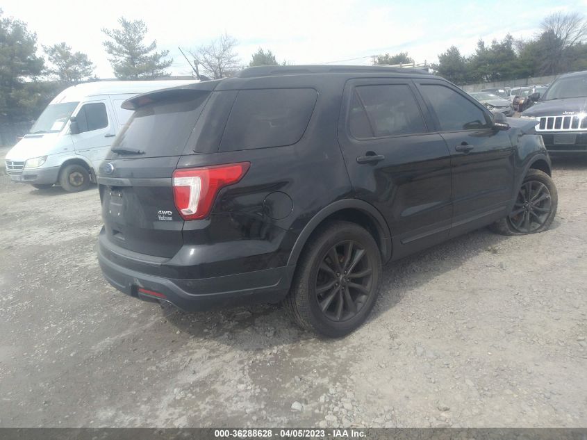 2018 FORD EXPLORER XLT - 1FM5K8D89JGA75749
