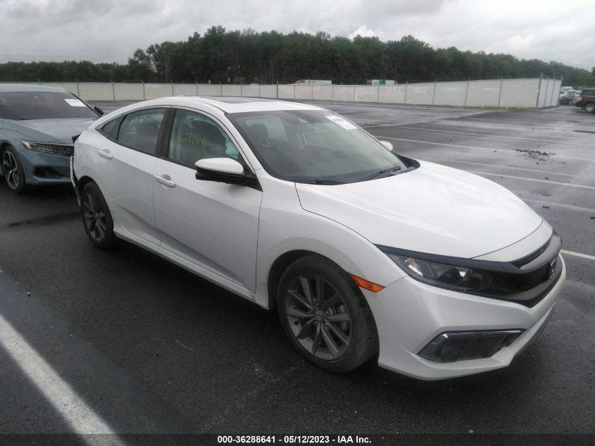 2019 HONDA CIVIC SEDAN EX-L - 19XFC1F71KE015693