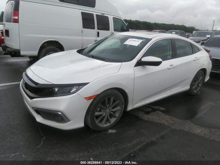 VIN 19XFC1F71KE015693 2019 HONDA CIVIC SEDAN EX-L