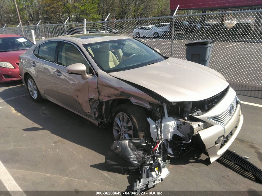 2013 LEXUS ES 300H HYBRID - JTHBW1GGXD2006977