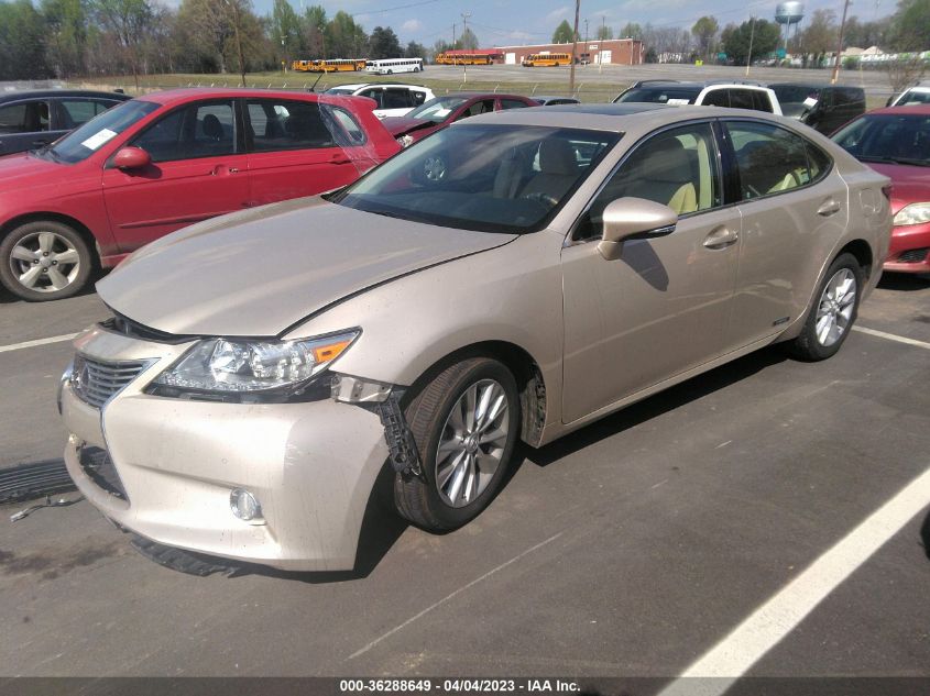 2013 LEXUS ES 300H HYBRID - JTHBW1GGXD2006977