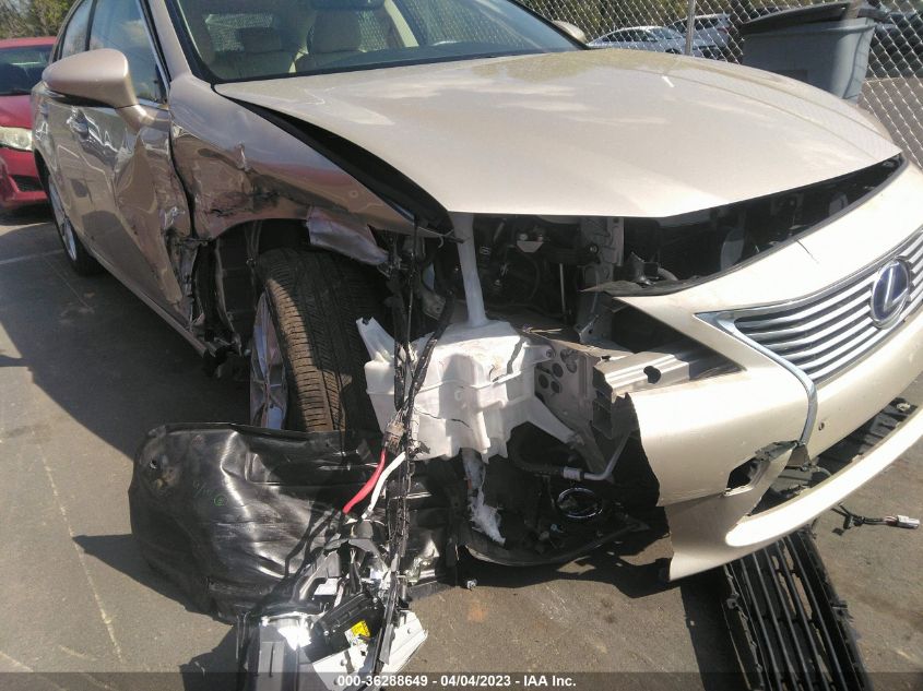 2013 LEXUS ES 300H HYBRID - JTHBW1GGXD2006977