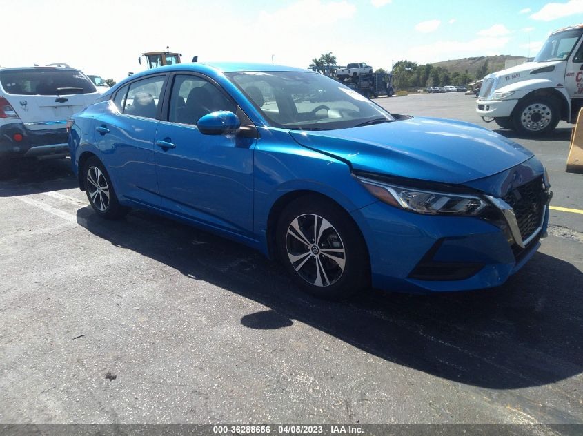 2021 NISSAN SENTRA SV - 3N1AB8CVXMY216201