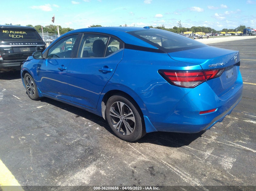 VIN 3N1AB8CVXMY216201 2021 NISSAN SENTRA SV