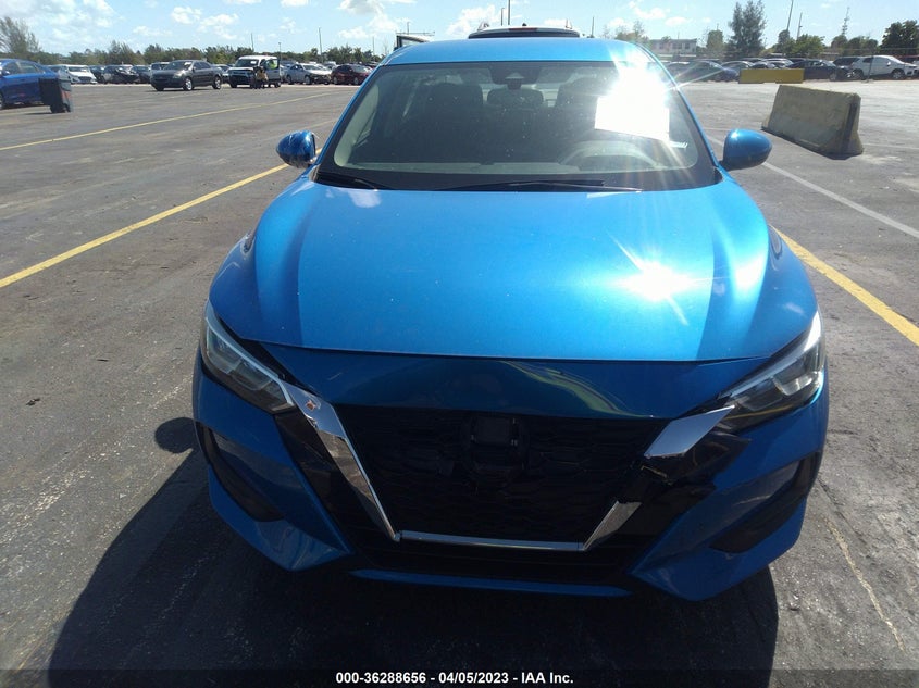 VIN 3N1AB8CVXMY216201 2021 NISSAN SENTRA SV