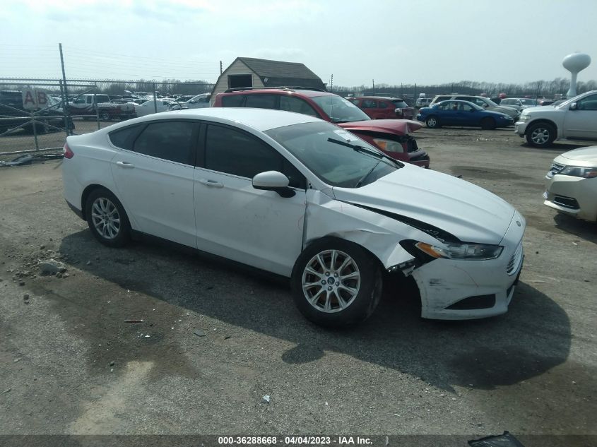 2016 FORD FUSION S - 3FA6P0G79GR344936