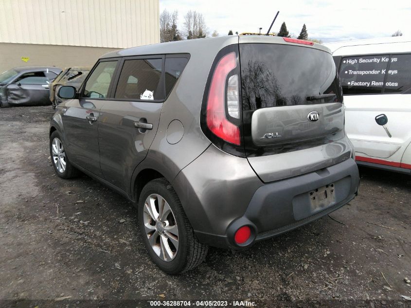 2015 KIA SOUL + - KNDJP3A54F7203419