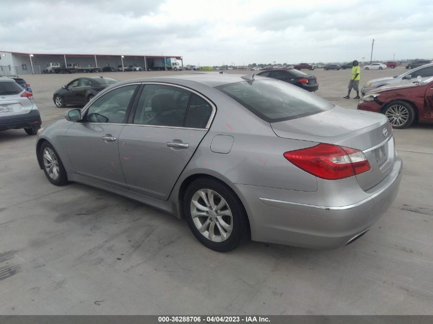 2013 HYUNDAI GENESIS 3.8L - KMHGC4DD8DU243723