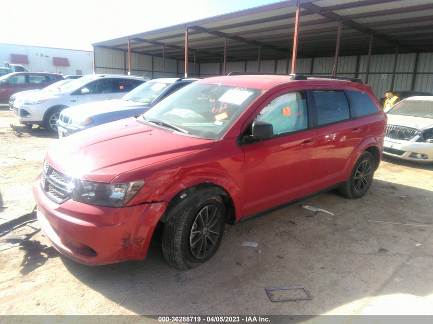 VIN 3C4PDCAB5JT535267 2018 DODGE JOURNEY SE