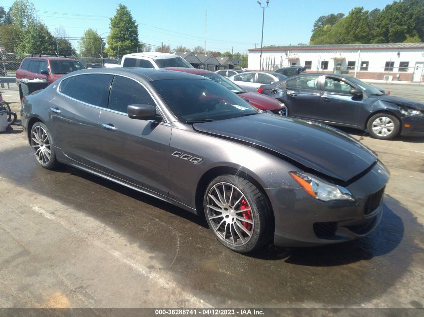 2015 MASERATI QUATTROPORTE GTS - ZAM56PPA1F1135935