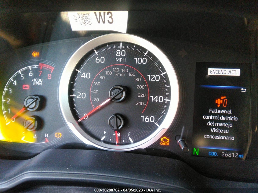 VIN 5YFS4MCE0MP074168 2021 TOYOTA COROLLA SE/NIGHTSHADE/APEX SE