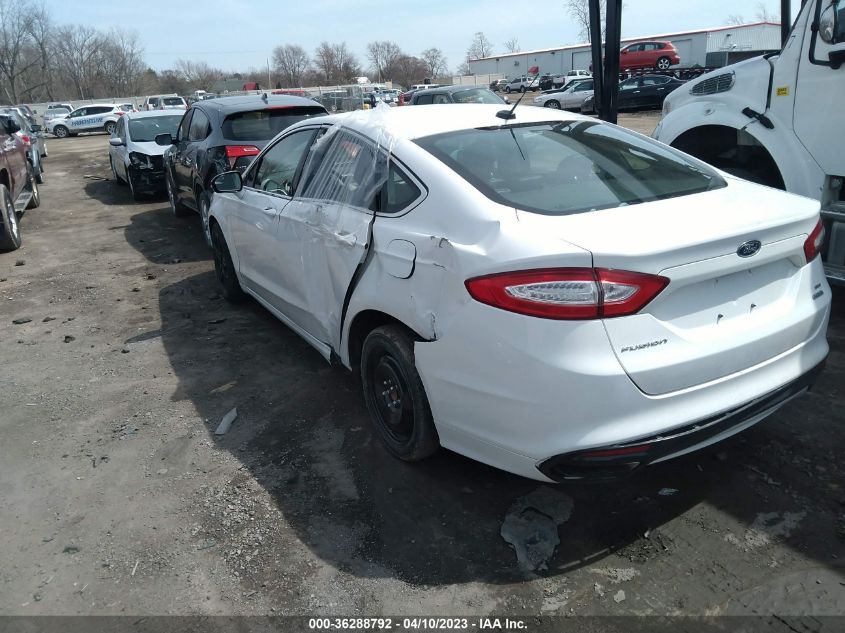 2013 FORD FUSION SE - 3FA6P0H95DR326543