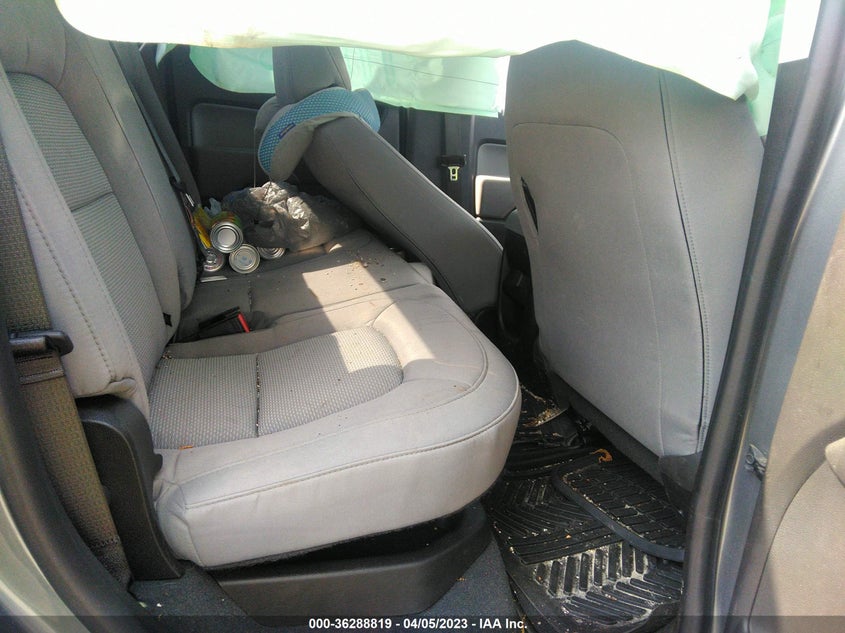 VIN 1GCGTBEN6M1246671 2021 CHEVROLET COLORADO 4WD WORK TRUCK