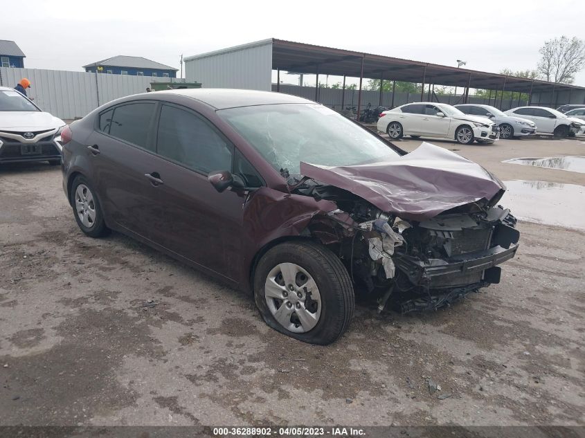 2017 KIA FORTE LX - 3KPFK4A79HE034027