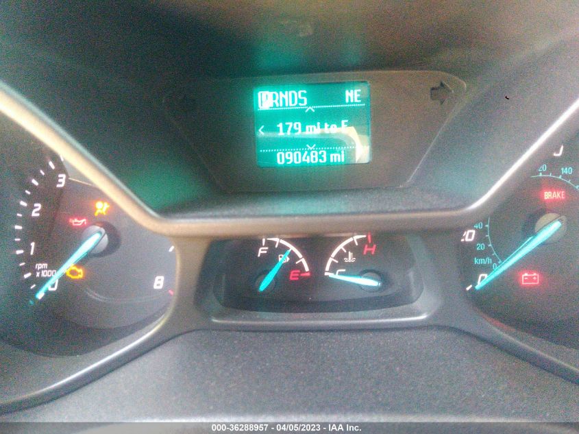 2017 FORD TRANSIT CONNECT VAN XLT NM0LS7F79H1337693