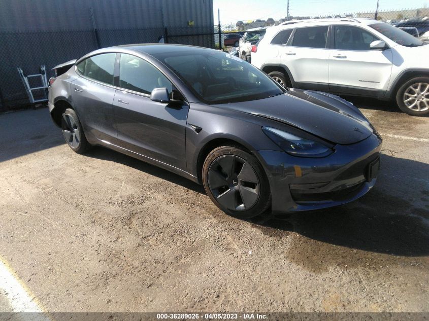 2021 TESLA MODEL 3 LONG RANGE - 5YJ3E1EB9MF031415