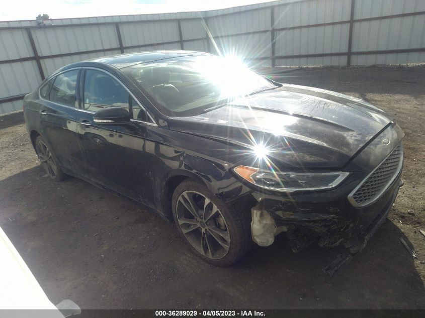 3FA6P0D98KR221496 FORD FUSION TITANIUM 2019
