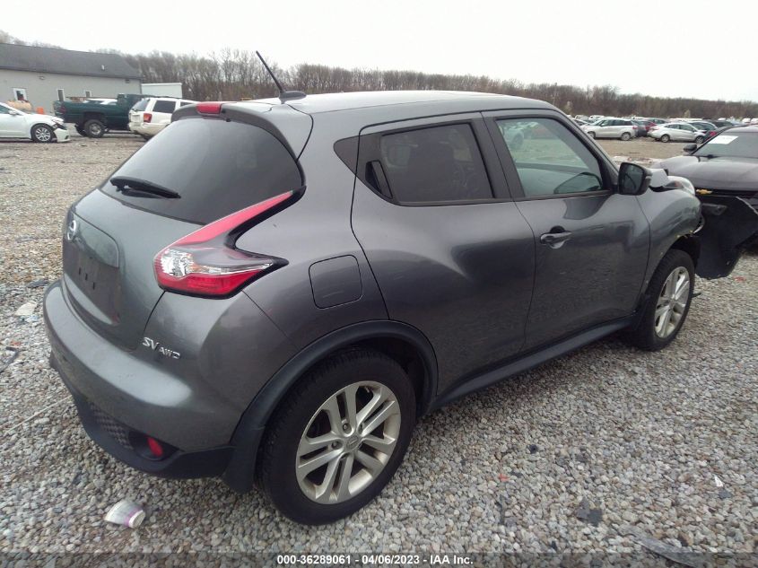 2015 NISSAN JUKE SV - JN8AF5MV0FT563292