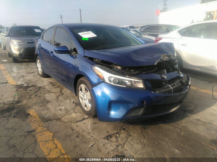 2017 KIA FORTE LX - 3KPFK4A77HE116645