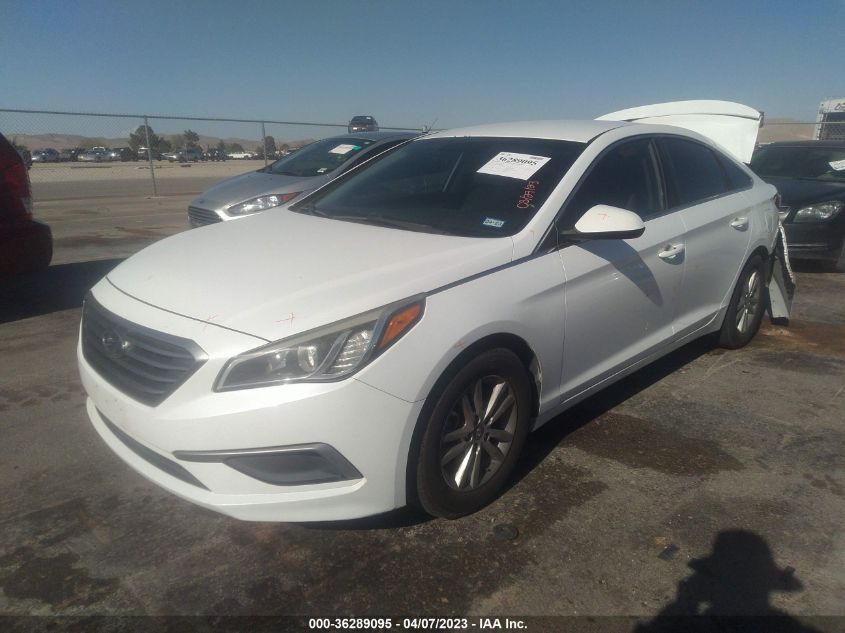 2016 HYUNDAI SONATA 2.4L - 5NPE24AF4GH401767