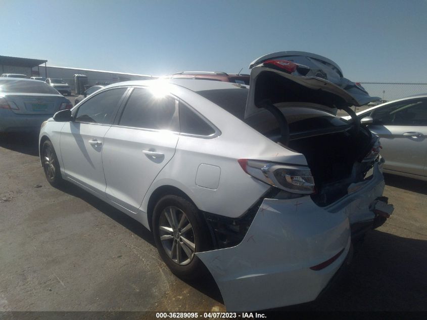 2016 HYUNDAI SONATA 2.4L - 5NPE24AF4GH401767