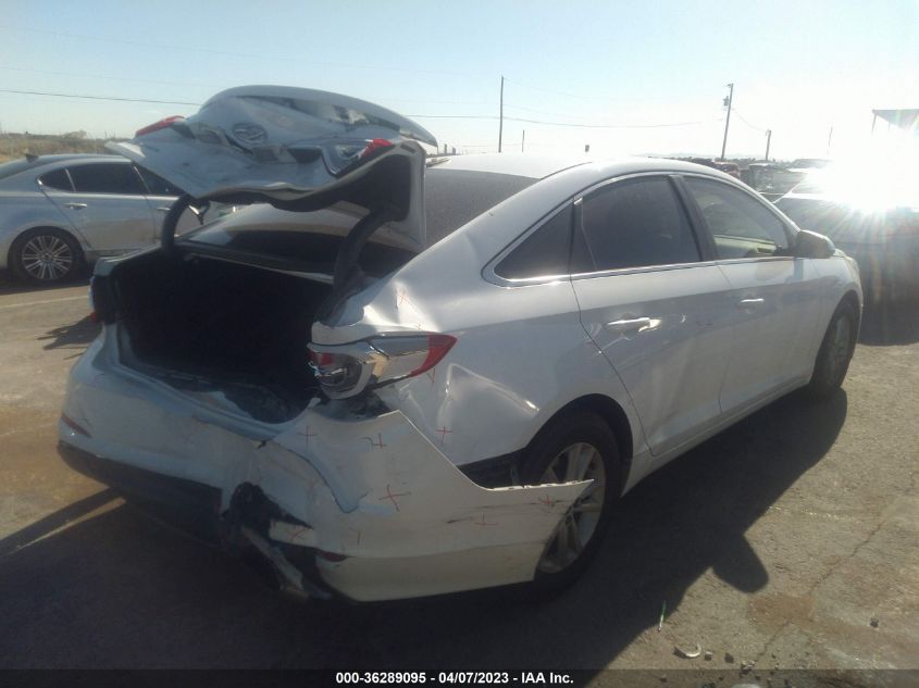 2016 HYUNDAI SONATA 2.4L - 5NPE24AF4GH401767