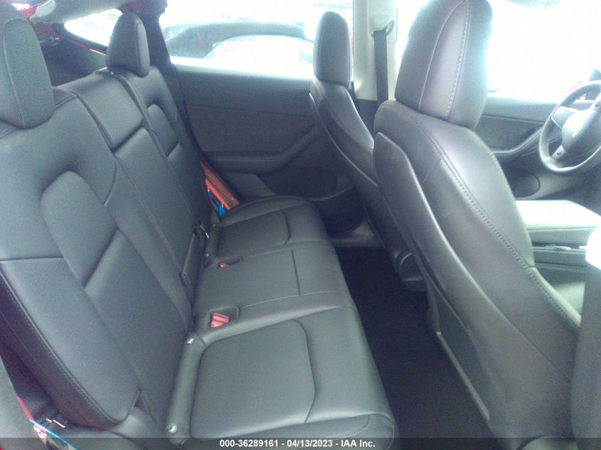 2022 TESLA MODEL Y LONG RANGE - 7SAYGDEE4NF492084