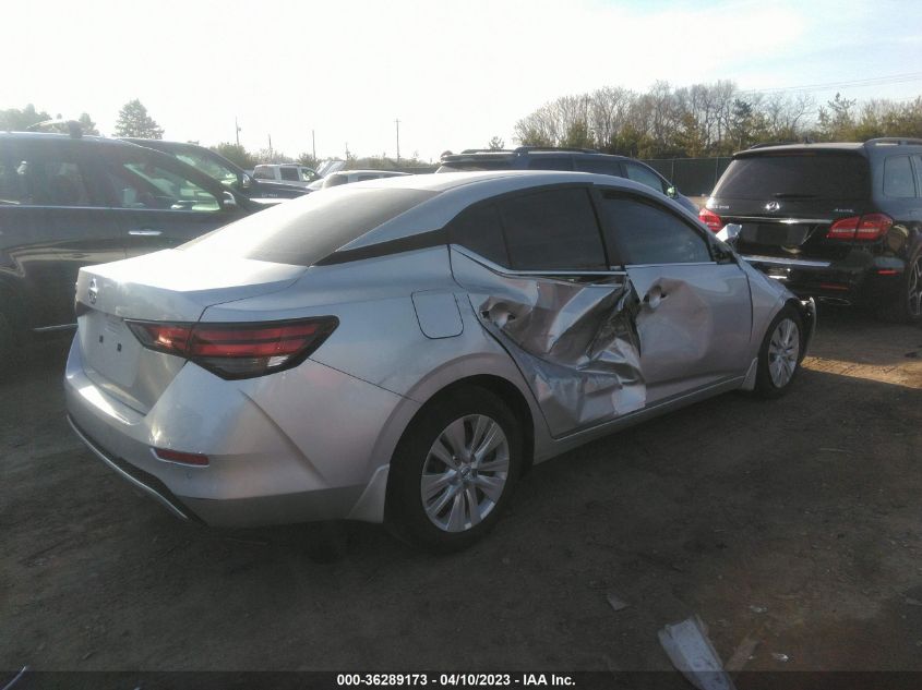 2020 NISSAN SENTRA S - 3N1AB8BVXLY299418