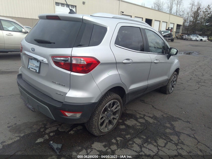 VIN MAJ6S3KL7KC261209 2019 FORD ECOSPORT TITANIUM