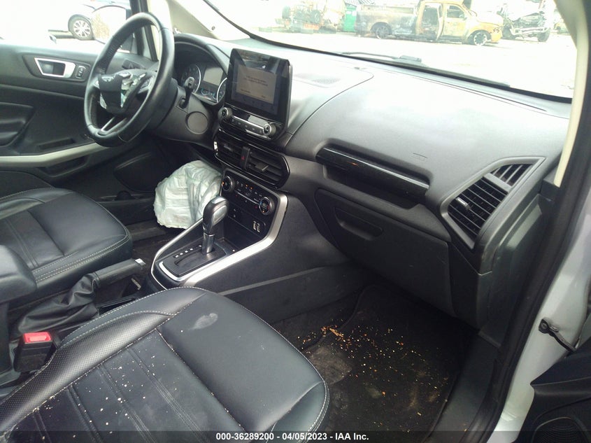 VIN MAJ6S3KL7KC261209 2019 FORD ECOSPORT TITANIUM